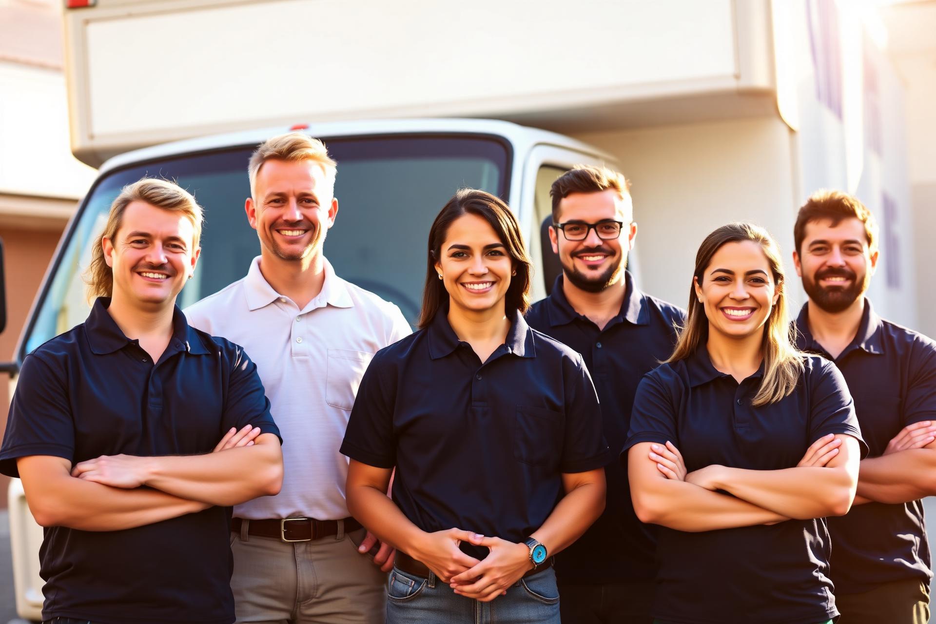 McKinney Moving Experts crew loading a truck